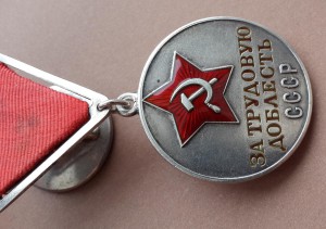 ТРУДОВАЯ ДОБЛЕСТЬ № 4960, "треуголка", в родном сборе!
