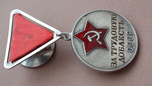 ТРУДОВАЯ ДОБЛЕСТЬ № 4960, "треуголка", в родном сборе!