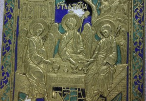 Псв.Троица в эмалях, большой размер, 1866г.