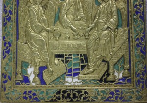 Псв.Троица в эмалях, большой размер, 1866г.