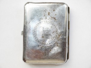 Портсигар День Победы Самолет Истребитель 1945 г