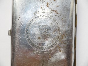 Портсигар День Победы Самолет Истребитель 1945 г