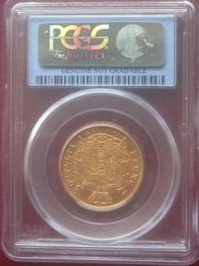 40 лир Италия Наполеон 1812 слаб PCGS
