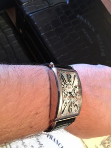 золотые Franck Muller Long Island Chronograph 1200 CC AT