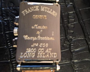 золотые Franck Muller Long Island Chronograph 1200 CC AT