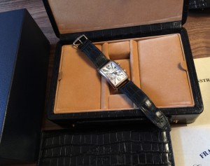 золотые Franck Muller Long Island Chronograph 1200 CC AT