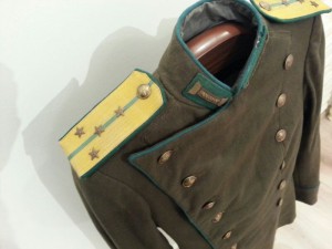 Парадный мундир младшего офицера пограничных войскНКВД 1945