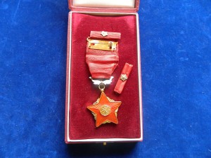 ЧССР ОРДЕН БКЗ РУДА ЗАСТАВА