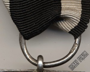 Железный крест II класса 1914, клеймо 800, серебро