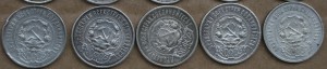 14 полтинников 1922 1925 1926