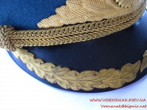 Фуражка лётная, Жуковка, высшего командного состава, 1956г.