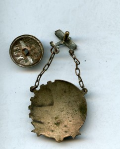 ПВХО -  II ступень , массивный , красивый значок d - 36