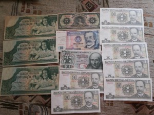 Подборка бон Азия,Латиносия.