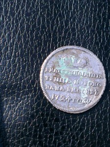 Жетон   коронации Императрицы Екатерины