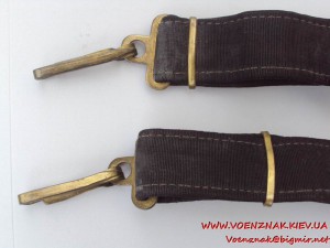 Ремень с подвязками для кортика с добрыми львами, ранний