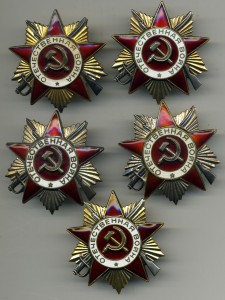 Пять юбилеек (3 - 1ст, 2 - 2ст)