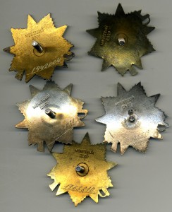 Пять юбилеек (3 - 1ст, 2 - 2ст)