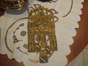 Распятье 26,5. Эмали.
