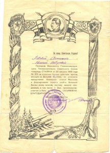 Благодарности 3 шт. (3296)