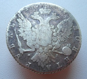 Рубль 1764 СПБ ТI ЯI