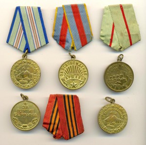 Кавказ 2 шт., Варшава, Сталинград, Берлин (3323)