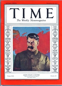 TIME 1937г. Сталин на обложке