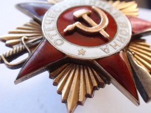 ОВ I ст. № 75922 на документе ,  за танковый бой.