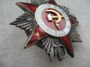 ОВ 2 без клейма МД и отвага "штихель" на доке.