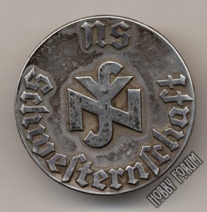 Брошки Национал-социалистический союз сестёр милосердия