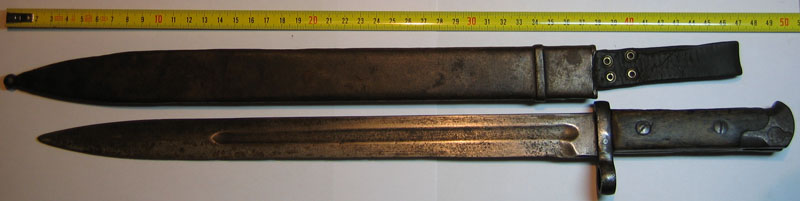 Штык-нож к СВТ-38 в сборе