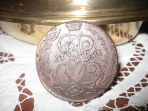 5 копеек КМ 1796 год