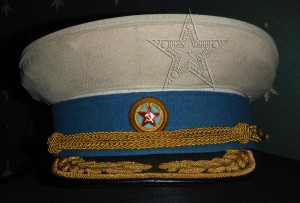 ★ ★ ★ Летняя белая фуражка генерала ВВС  ★  ★  ★