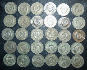 Погодовка рублей 1961-1991