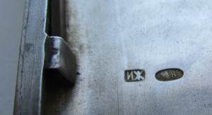 Портсигар ВИТЯЗЬ НА КОНЕ редкий! 84ка