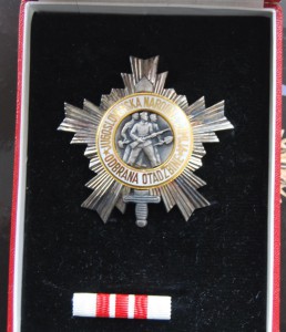ЮГОСЛАВИЯ орден Народной Армии 3 степени+коробка, люкс №2