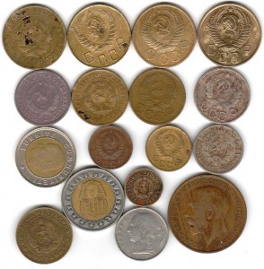 пионерский набор (СССР до 61г + иностранщина)