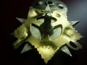 ОВ 1 ст. № 247245 мерседес клеймо в две строки