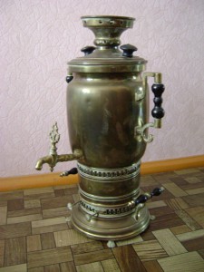 Самовар ампирный.Латунь.