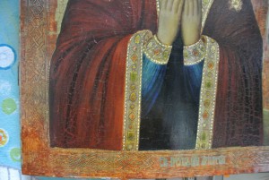 Ахтырская пресвятая богородица храмовая в эмалях