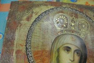 Ахтырская пресвятая богородица храмовая в эмалях