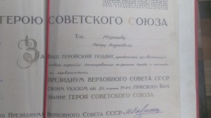 Большая Грамота на ГСС Черная смерть  разведчик