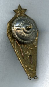 Инструктор парашютист (самолет и цифра (100)  накладные