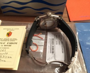 золотые Roger Dubuis Easy Diver Gold (лимитка 28)