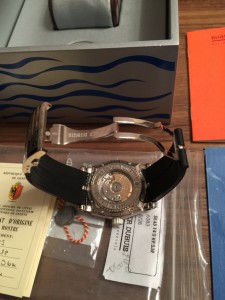 золотые Roger Dubuis Easy Diver Gold (лимитка 28)