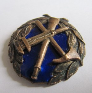 Кокарда пожарного, 1930-е.