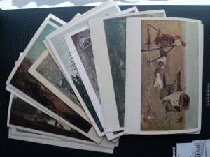 18 открыток ( репродукции )  Гознак 1933 год.
