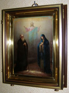 Икона "Св. Михаил Клопский и Св. София", М.И.Кошкарев, 1888г