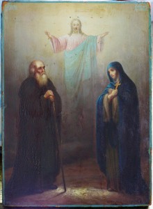 Икона "Св. Михаил Клопский и Св. София", М.И.Кошкарев, 1888г