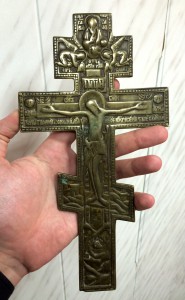 Крест меднолит. Среднего размера