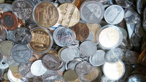 Сток памятных медалей, жетонов, экю